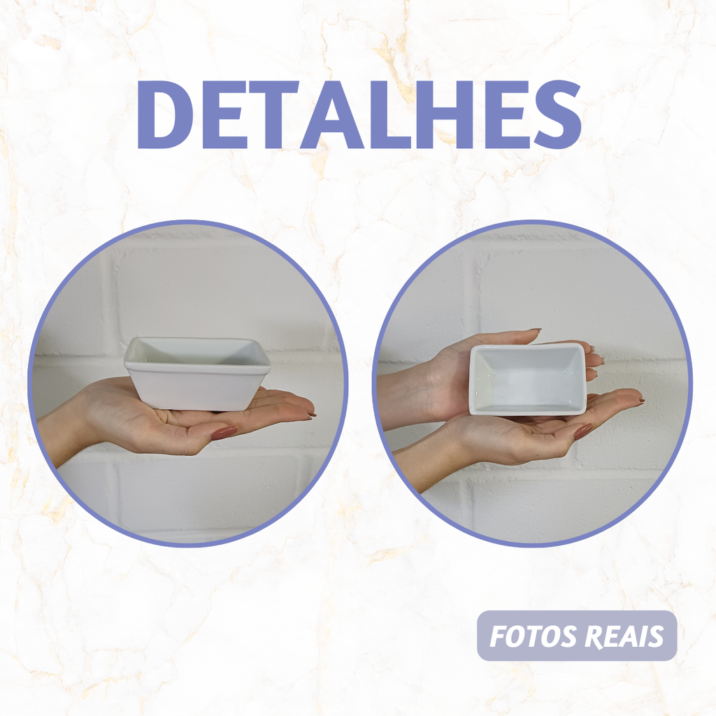 Porta Sache Açucar Porcelana