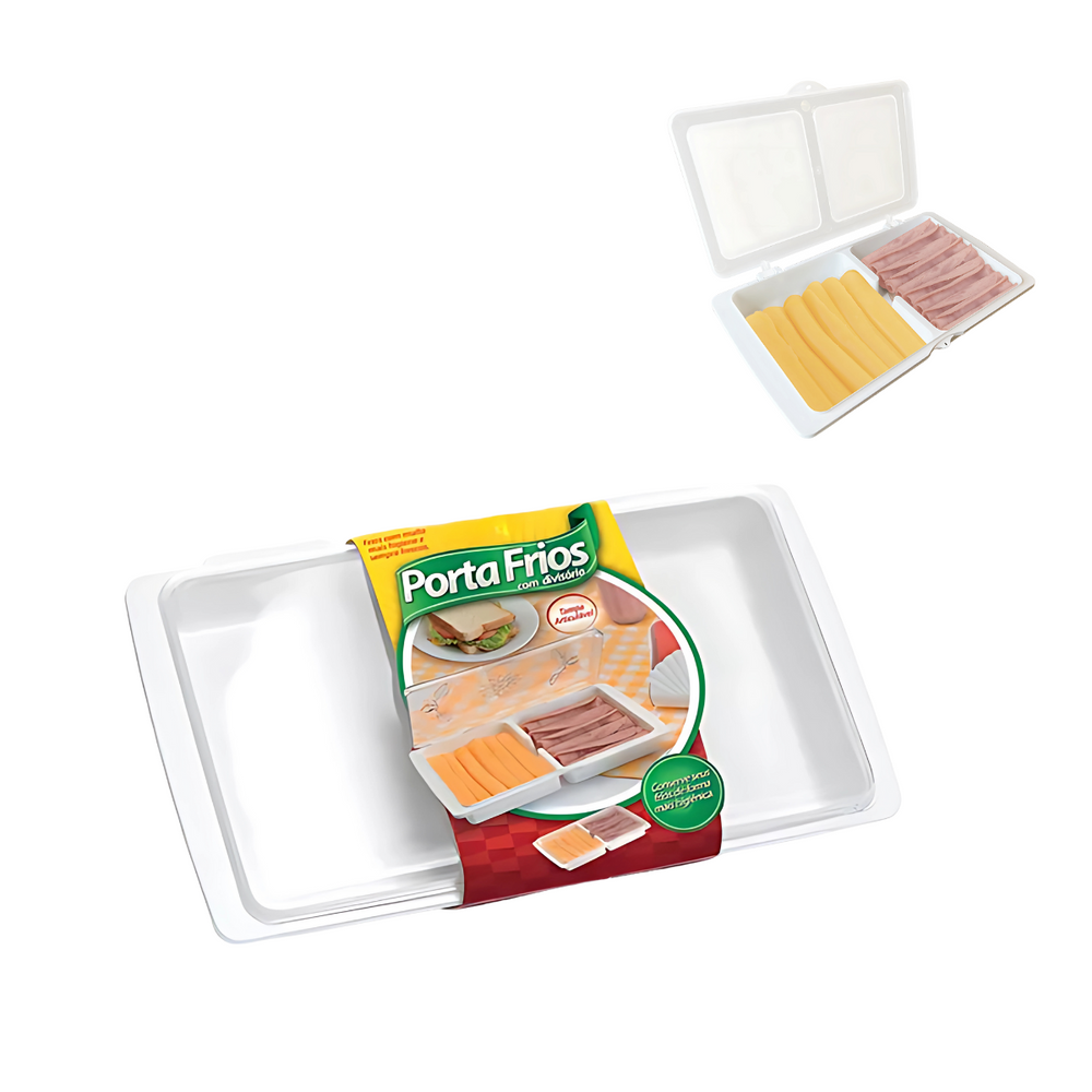 Porta Frios Branco de Plástico - A Gourmet