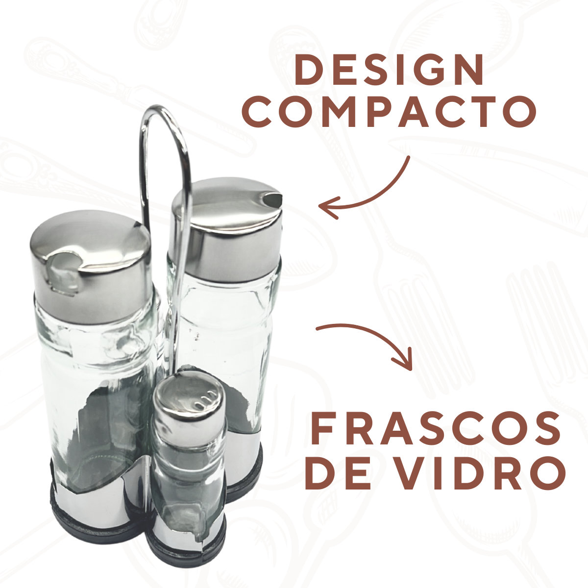 Galheteiro C/ Suporte - A Gourmet