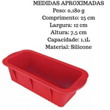 Forma de Silicone Para Pão 24,5cm