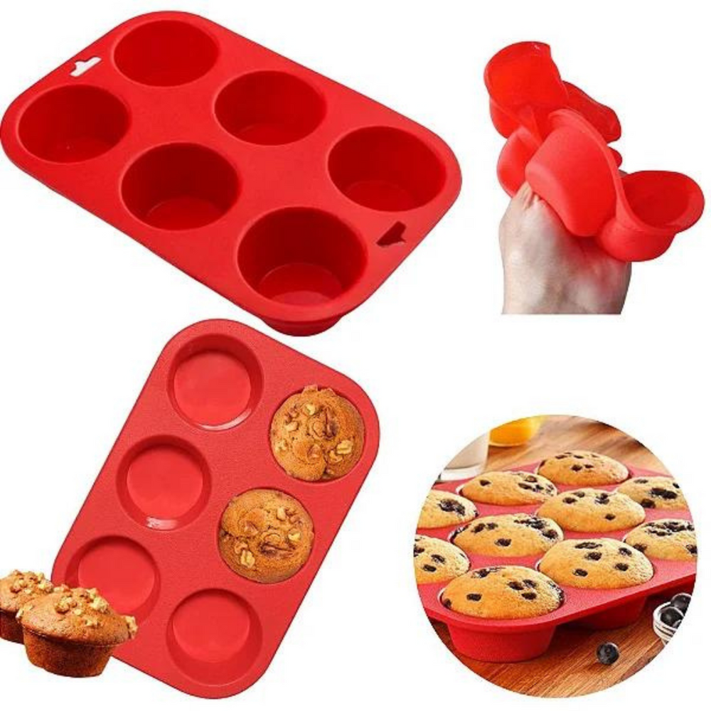 Forma Para Cupcakes de Silicone - A Gourmet