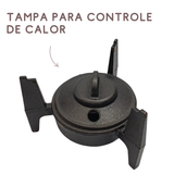 Rechaud Caçarola N3 Barro Capixaba Fogareiro Ferro Fundido