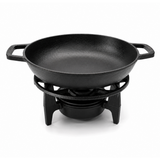 Rechaud Panela Frigideira Wok Fogareiro De Ferro Fundido