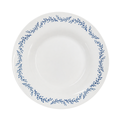 Prato Fundo Opaline Menu Borda Azul