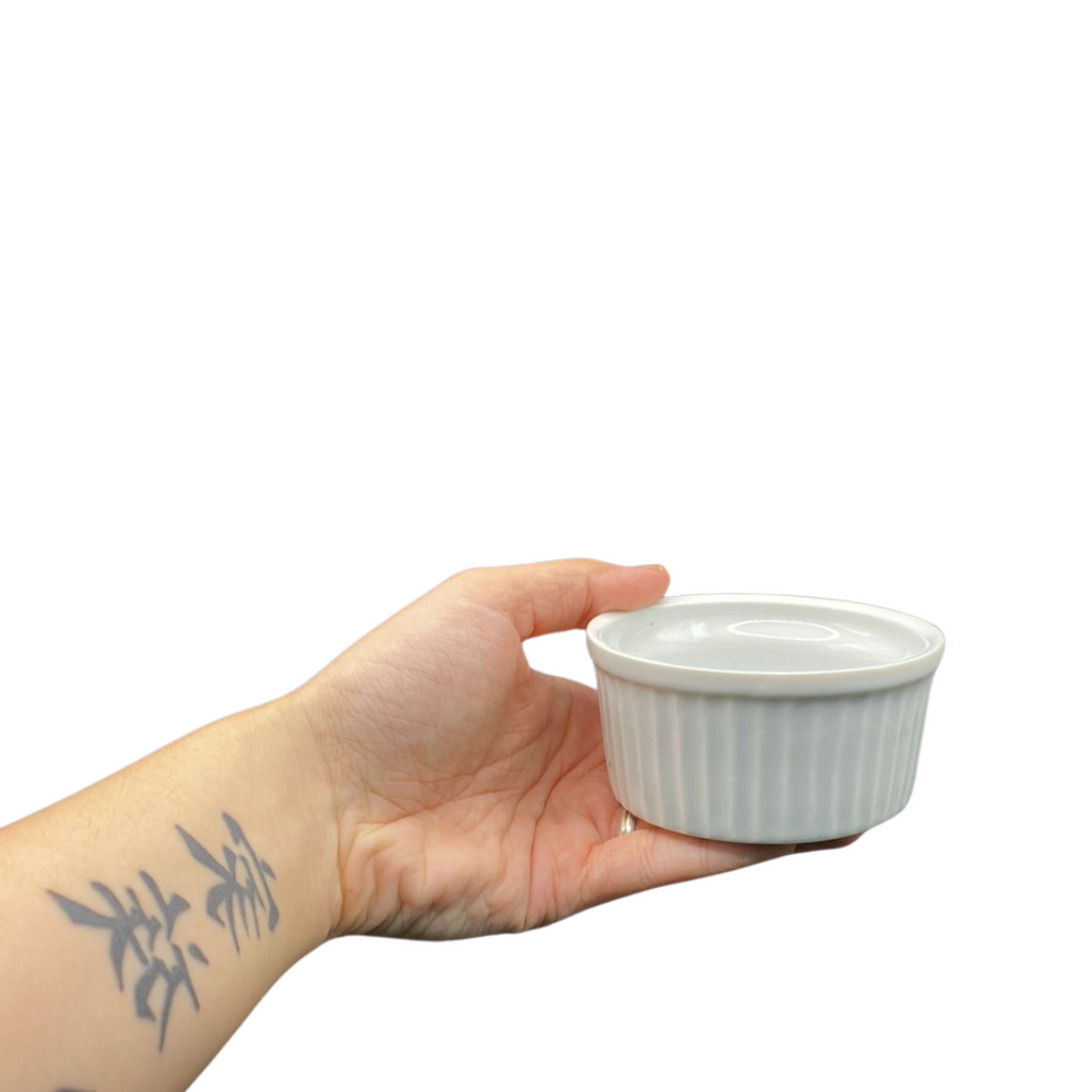 Ramequim Médio 140ml Porcelana - A Gourmet