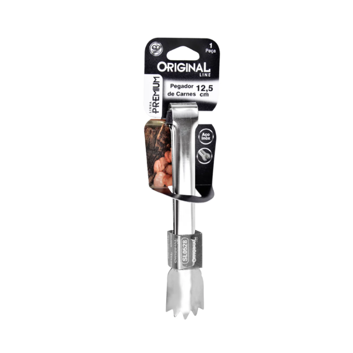 Pegador de Aço Inox 12,5cm - A Gourmet