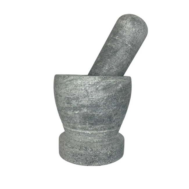 Pilão Socador em Pedra Sabão P Com Base Val Pedra Sabão Hover Image