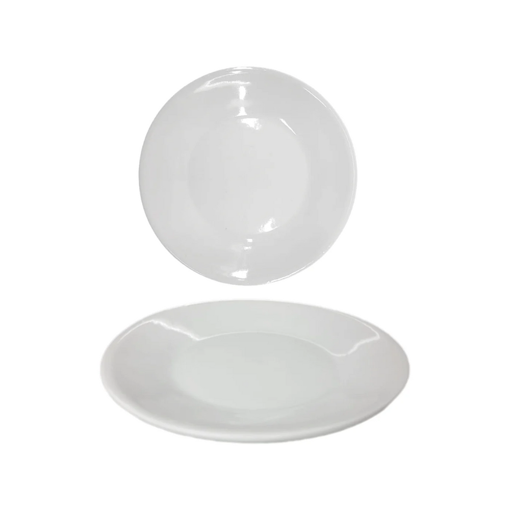 Pires Grande Liso em Porcelana Branco 15cm BelaVista