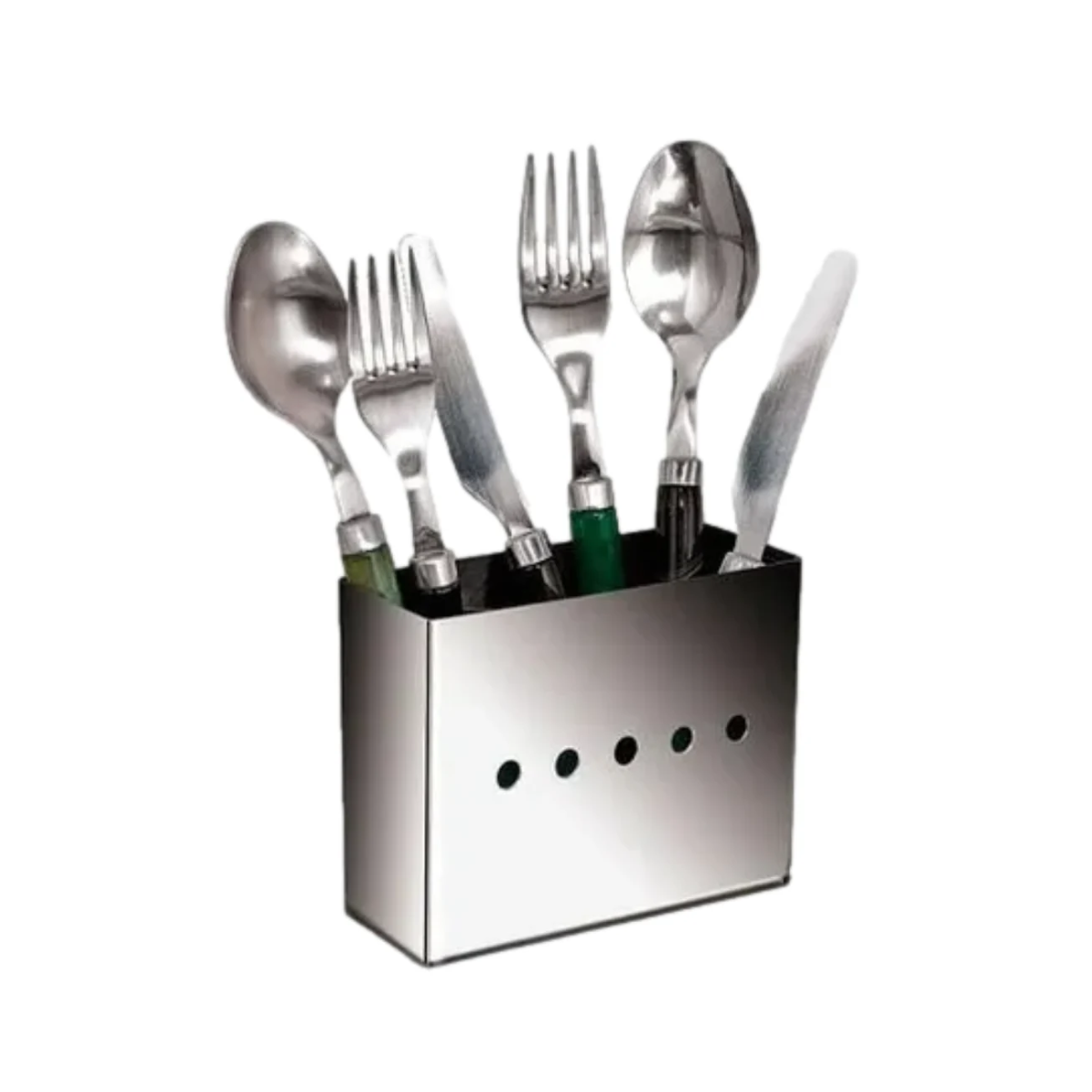 Porta Talher em Aço Inox 13 cm A Gourmet