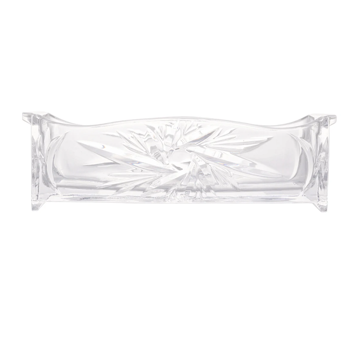Porta Talheres em Vidro 27 cm Lyor