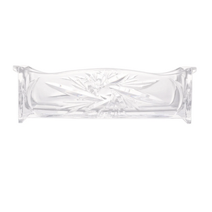 Porta Talheres em Vidro 27 cm Lyor