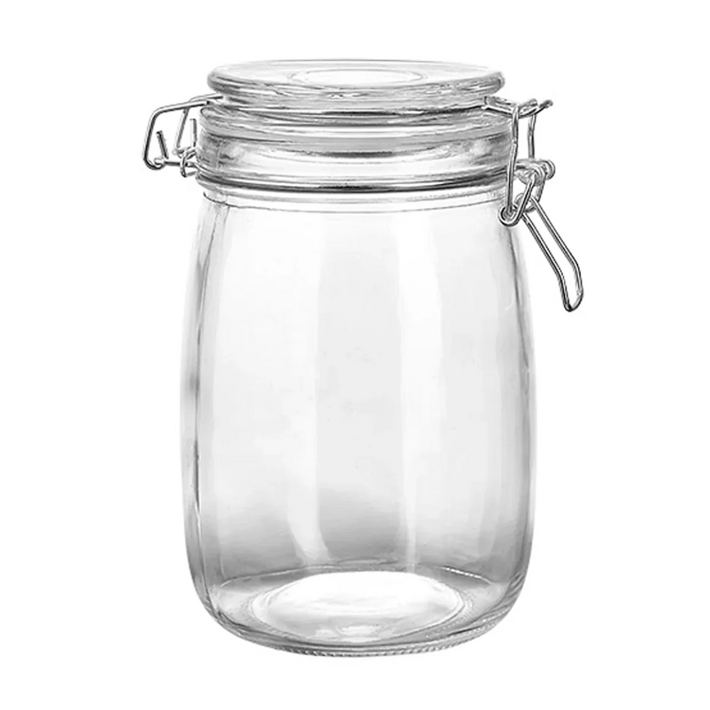 Pote Hermético 900ml de Vidro Etilux