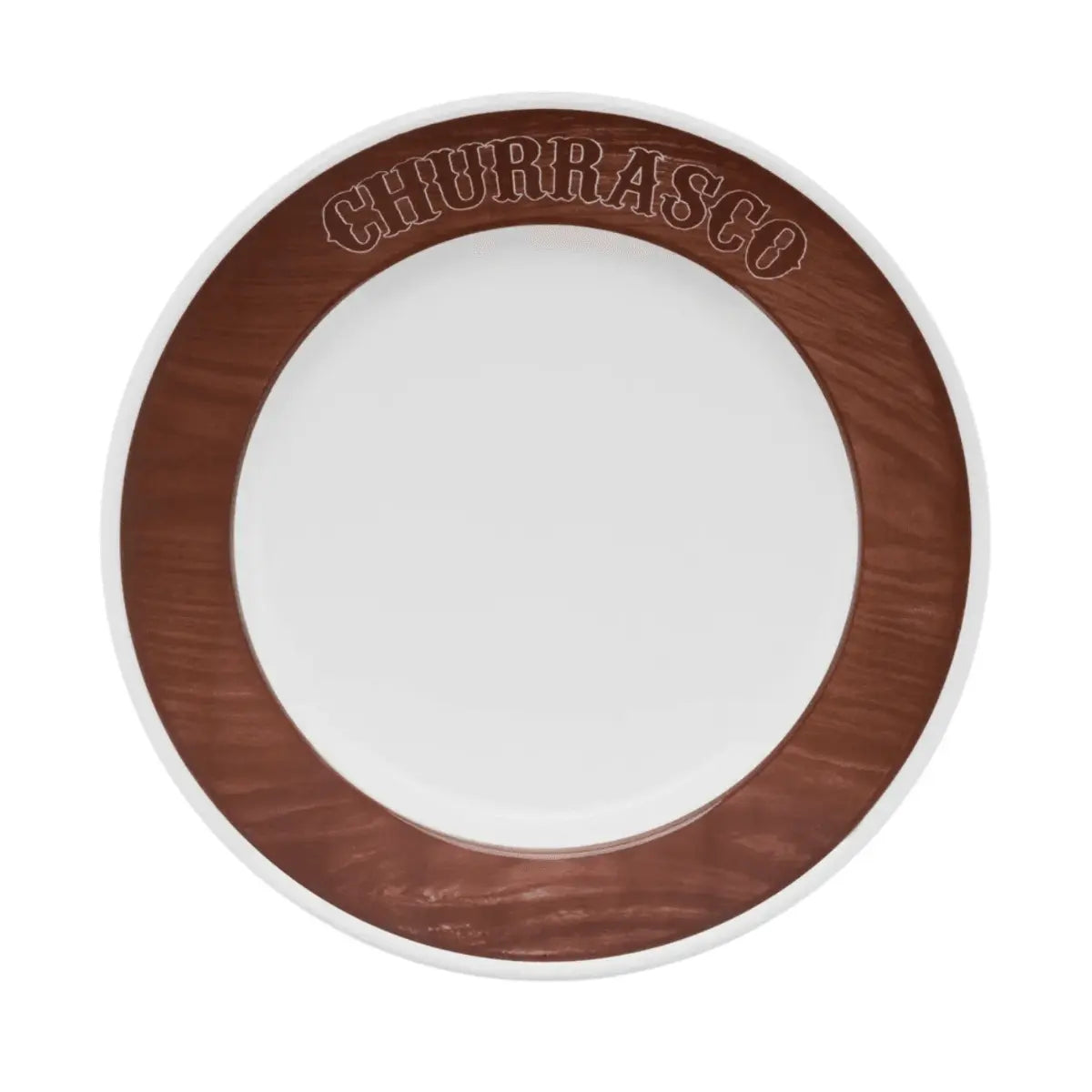 Prato Raso Churrasco Oxford Porcelana Oxford
