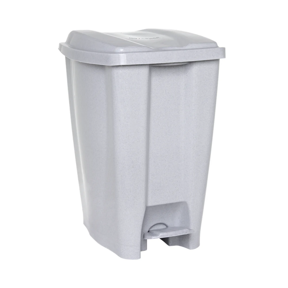 Lixeira C/ Pedal 40l Cinza Jaguar Jaguar