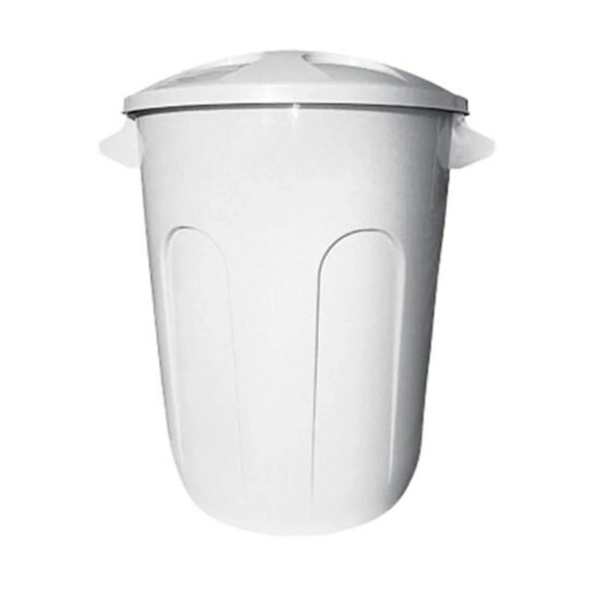 Lixeira Fechado 93L Com Tampa Branco Jaguar