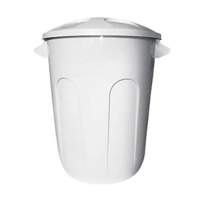 Lixeira Fechado 93L Com Tampa Branco Jaguar Hover Image