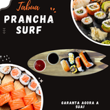 Tabua Prancha de Surf em Madeira Teca - A Gourmet