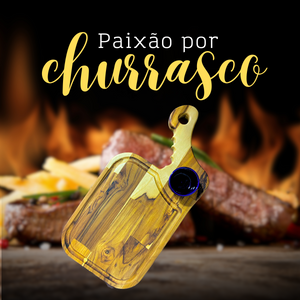 Tabua Retangular Madeira Teca A Gourmet