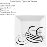 Prato Fundo Quartier Tatto de Porcelana Oxford Oxford