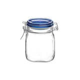 Pote Hermético de Vidro Tampa Azul - A Gourmet