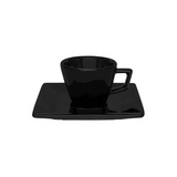 Xicara de Café Quartier Black 75ml de Porcelana Oxford