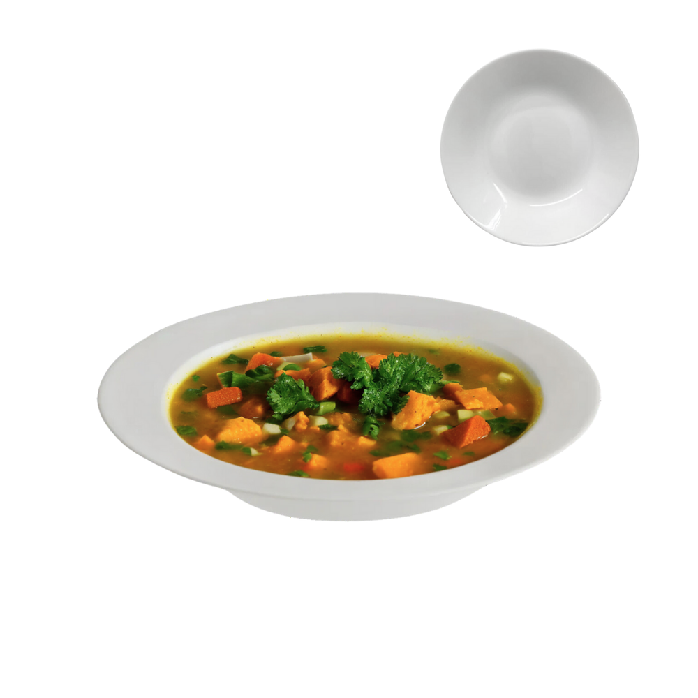 Prato Fundo de Vidro Temperado Meridional - A Gourmet