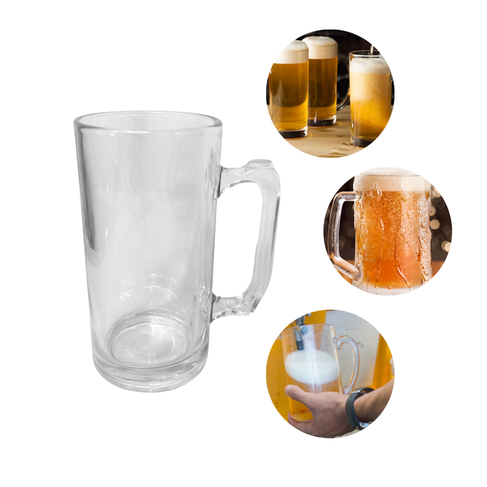 Caneca Chopp Safira 1L de Vidro - A Gourmet