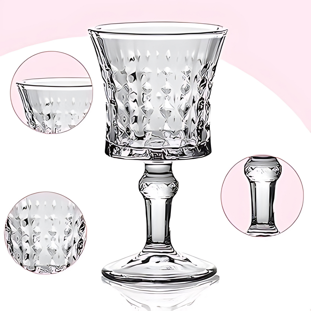 Taça Rubi de Vidro 65ml - A Gourmet