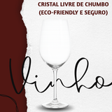 Taça Vinho Vidro Titanio Zurique 530ml