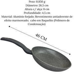 Frigideira Bergner Orion Anti-aderente Glob Imports