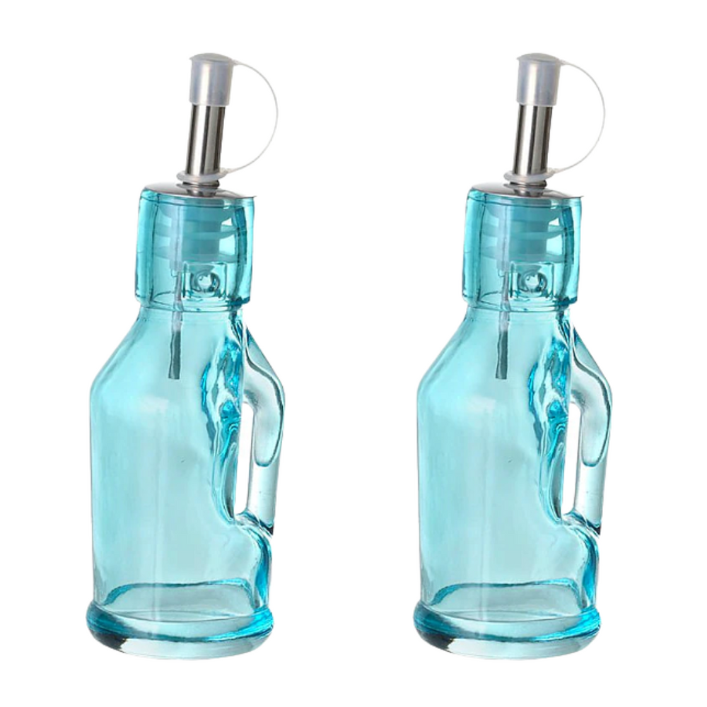 Galheteiro de Vidro Azul 70ml Etilux