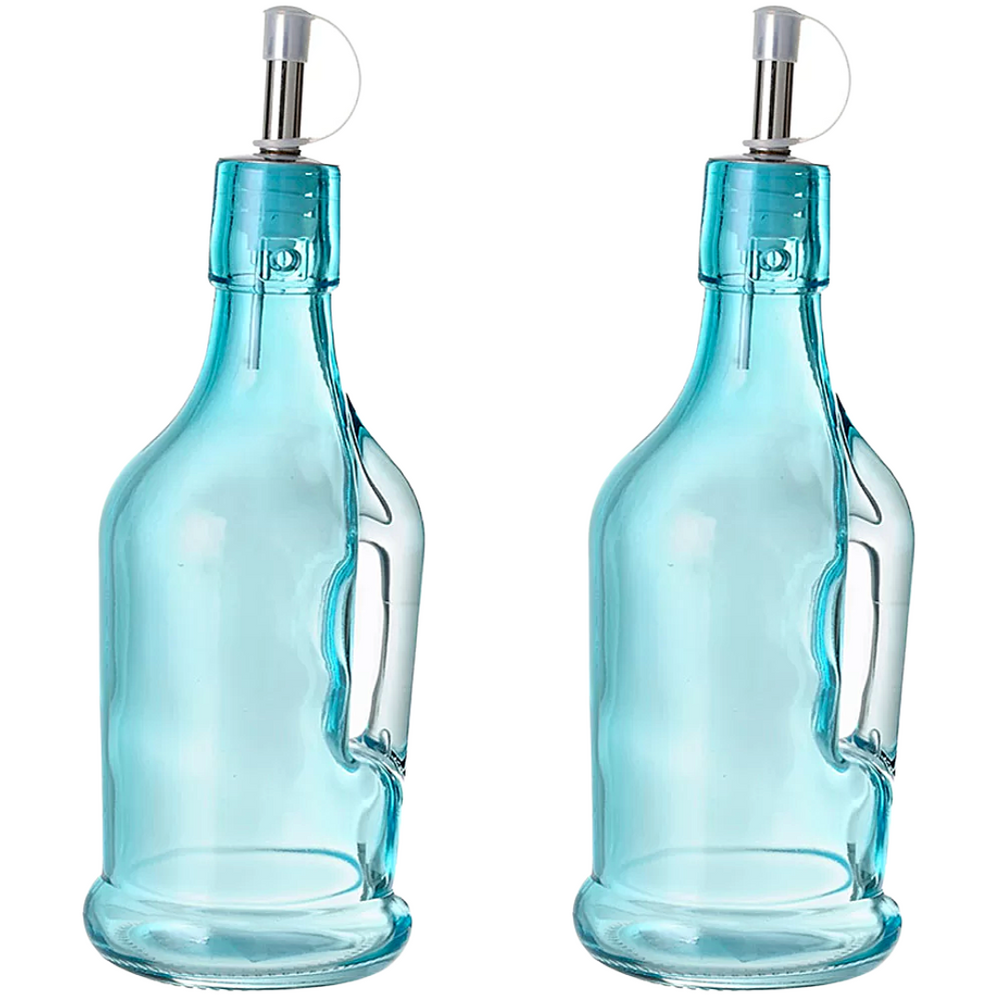 Galheteiro de Vidro Azul 200ml Etilux