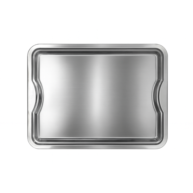 Bandeja inox Retangular 43cm Hover Image