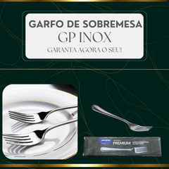 Garfo de Sobremesa em Aço Inox GP - A Gourmet