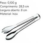 Pegador de Salada de Aço Inox 28cm GP
