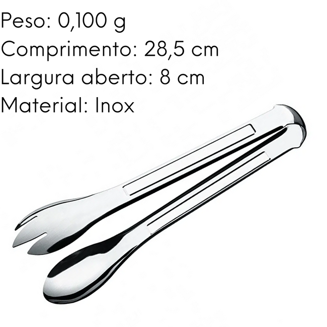 Pegador de Salada de Aço Inox 28cm Main Image