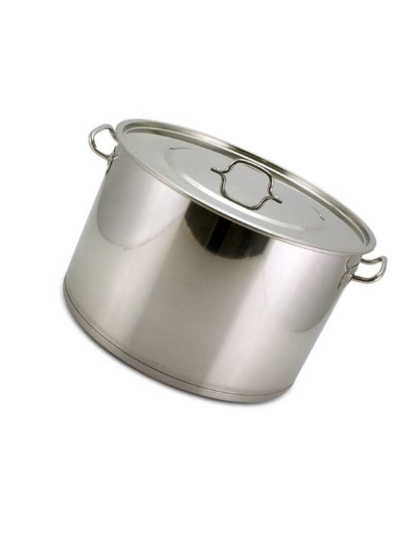 Caçarola de Aço Inox de 28L - A Gourmet
