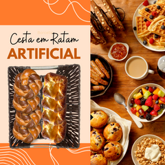 Cesta em Ratam Artificial - A Gourmet