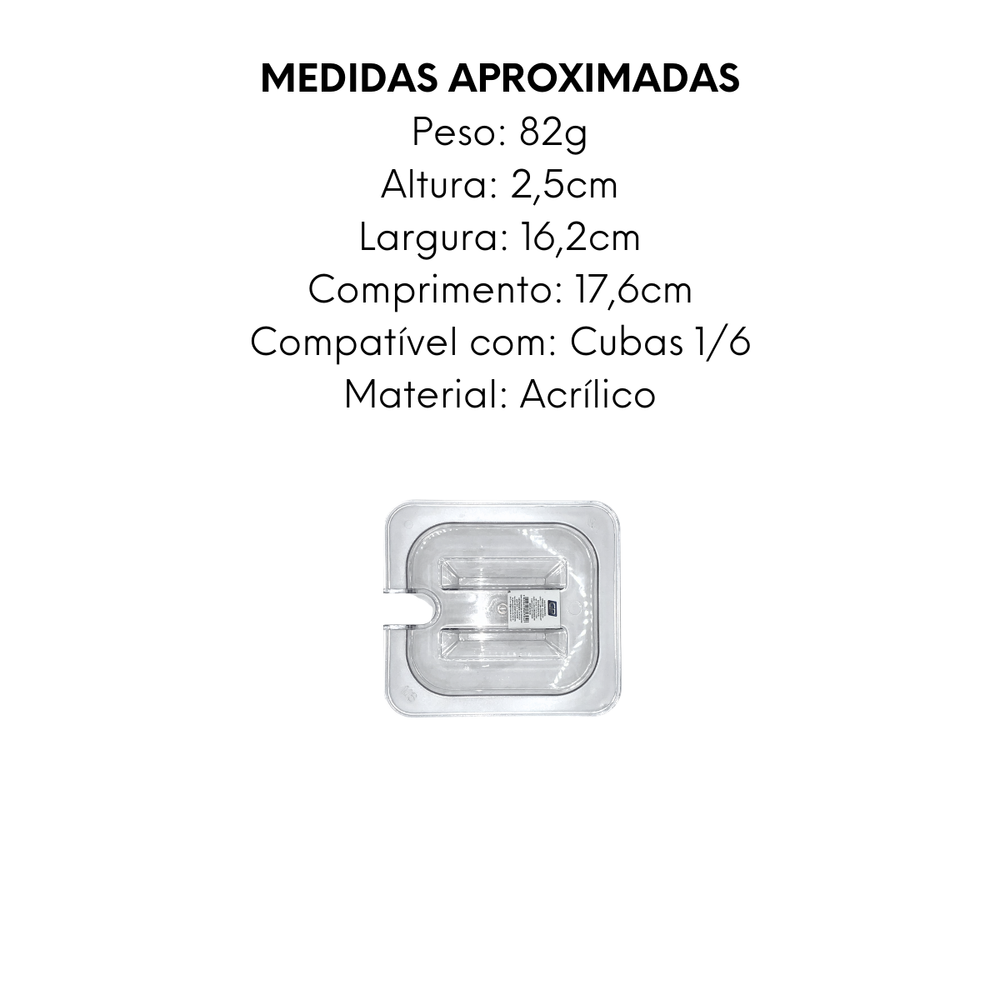 Tampa Acrilica Para Cuba - A Gourmet