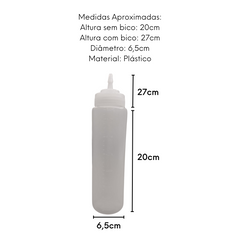 Bisnaga Graduada Comprida 720ml GP