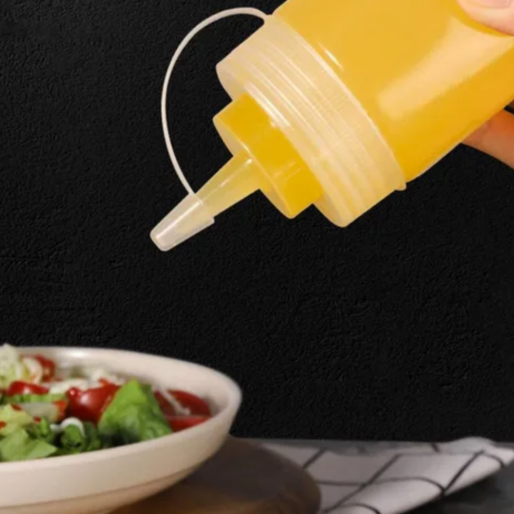 Bisnaga Graduada 1L Transparente Molho GP