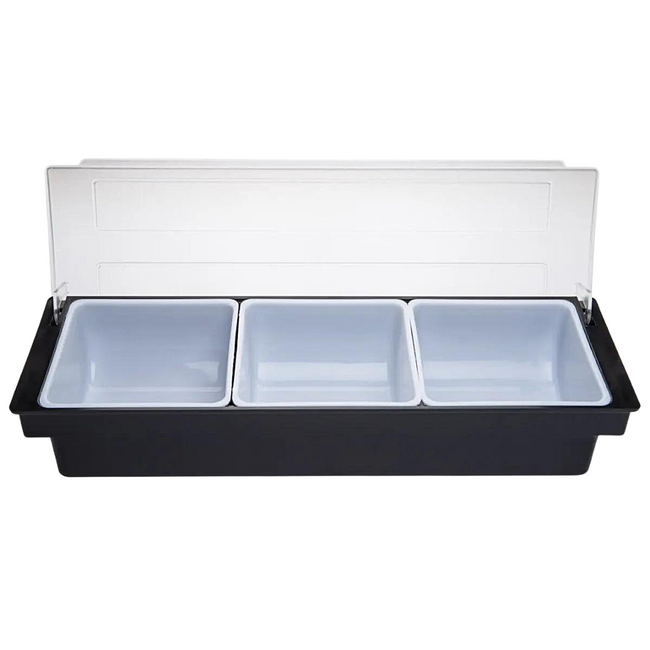 Porta Condimentos Com 3 Divisória e Tampa GP Hover Image