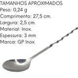 Colher Bailarina Para Drinks e Coquetéis GP