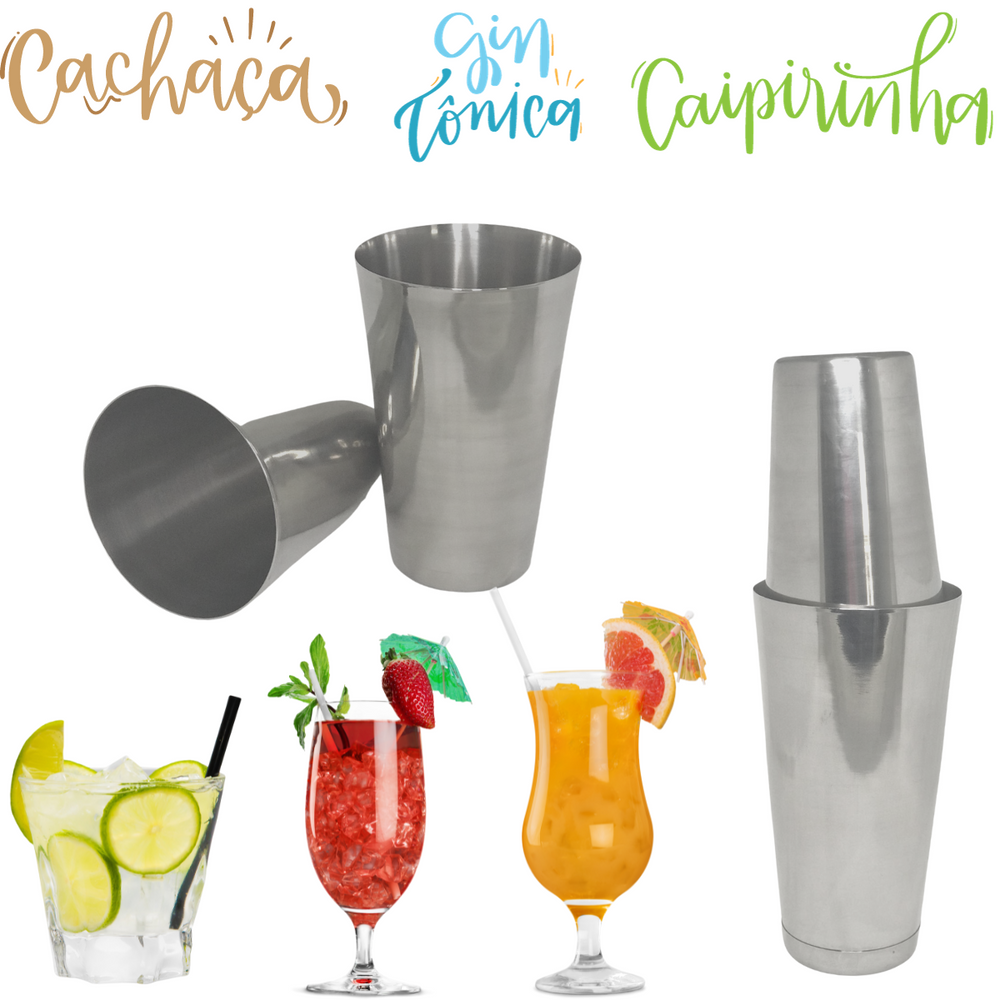 Coqueteleira Profissional em Aço Inox GP