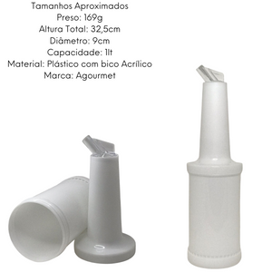 Jarra Suco Barman Profissional 1L GP
