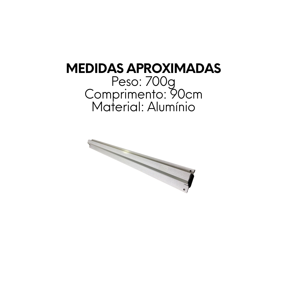 Porta Comanda de Aluminio 90cm - A Gourmet