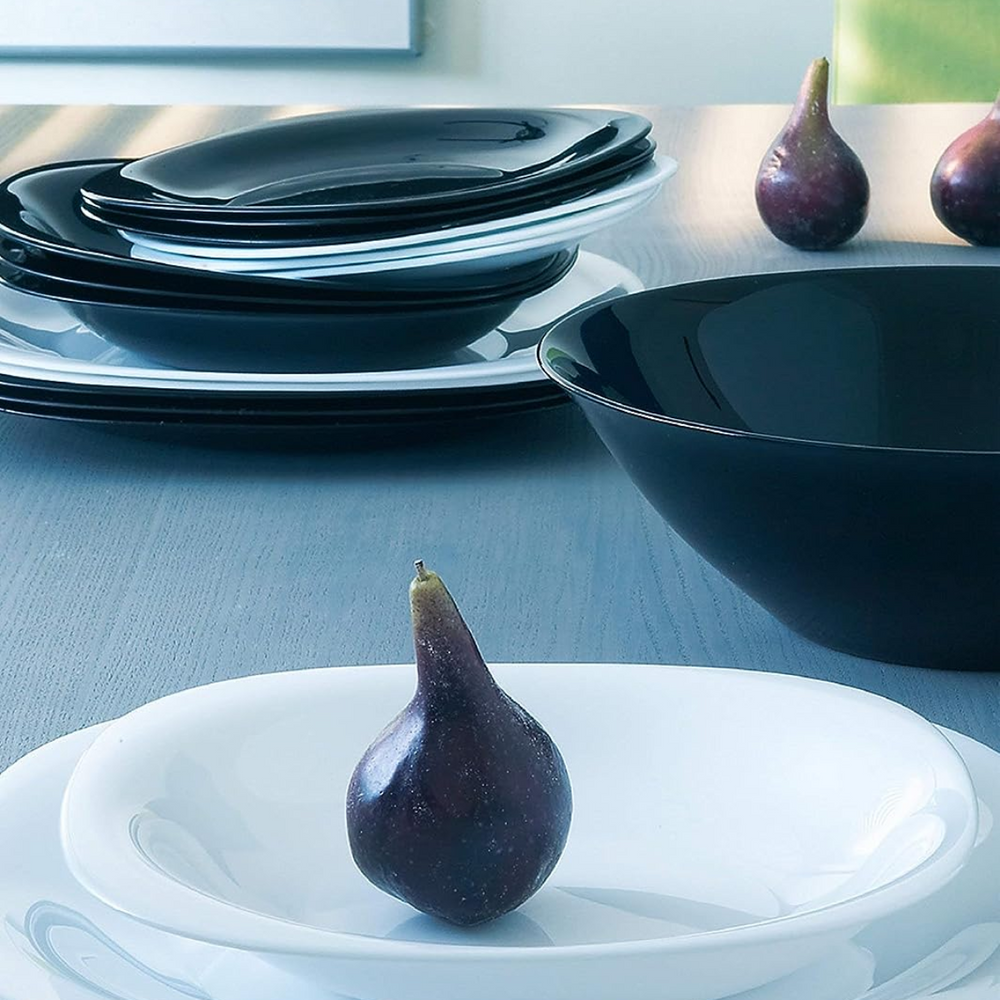 Tigela Saladeira Carine Preta 27cm Day Home