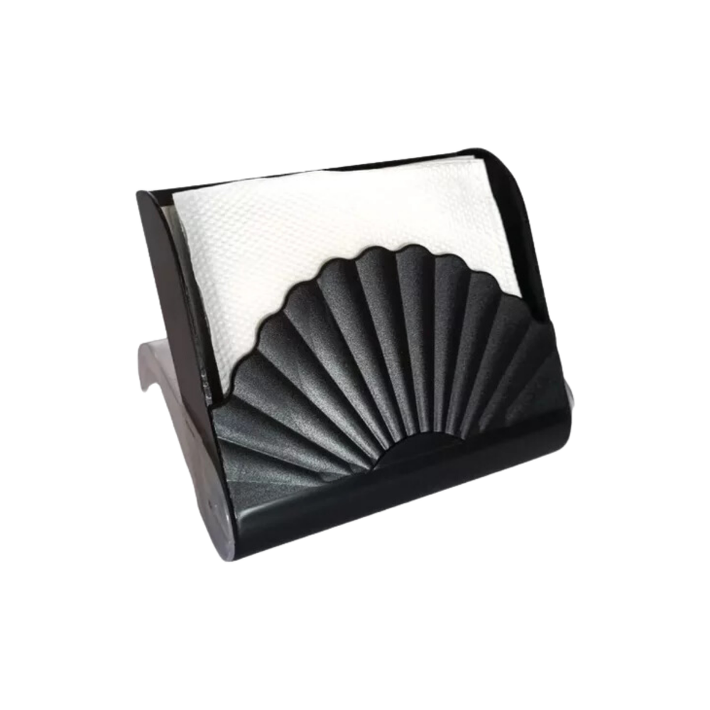 Porta Guardanapo Keita Preto - A Gourmet