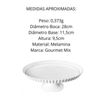 Prato Bolo Com Pedestal Melamina - A Gourmet