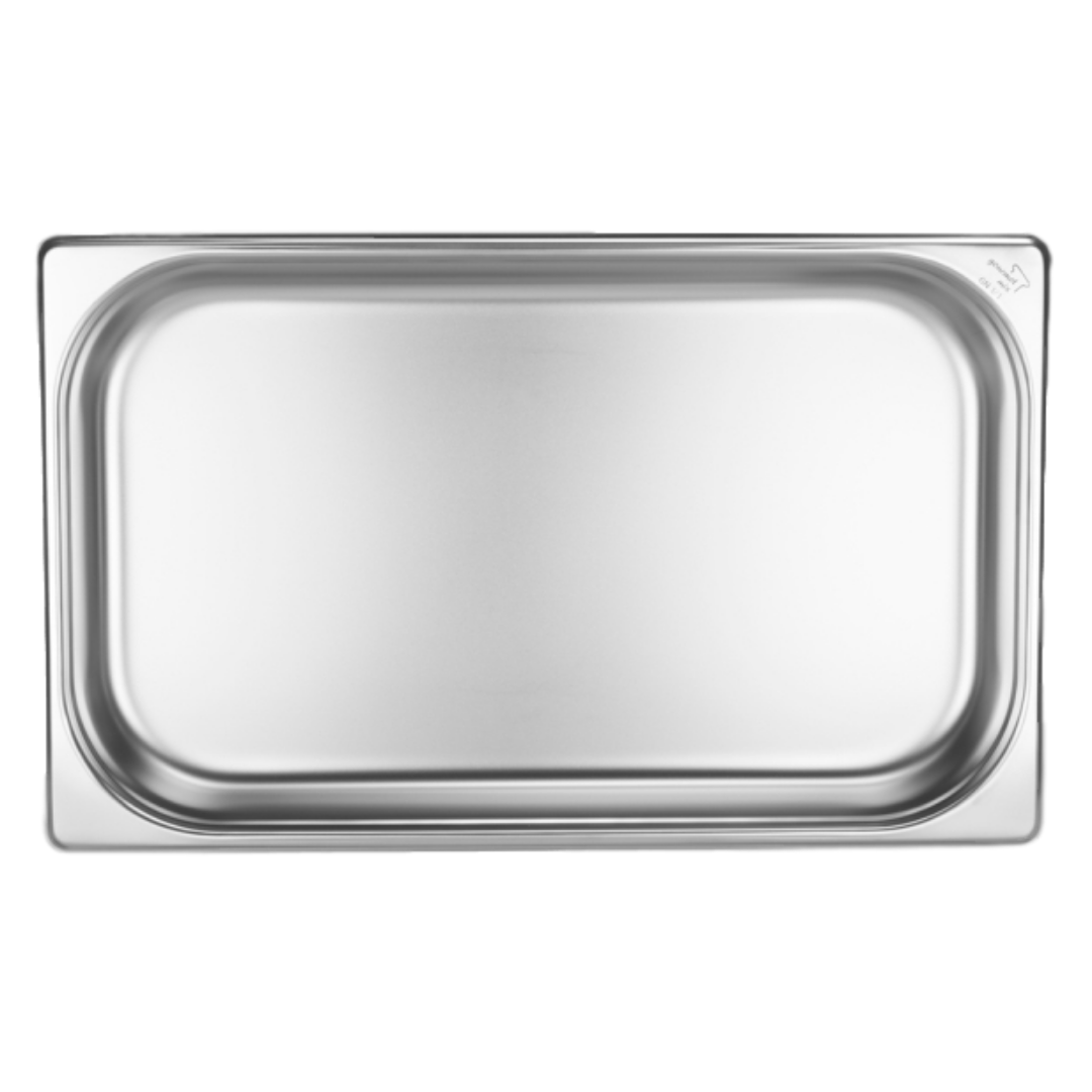 Cuba GN 1/1 65mm em Aço Inox 201 - A Gourmet